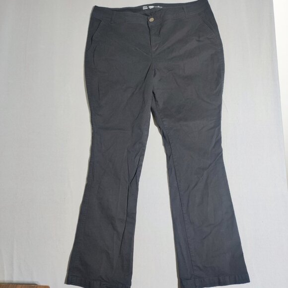 Old Navy Jeans Bootcut women's size 18 regular black - Picture 1 of 12